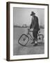 Eccentric Square-Wheeled Bicycle-Wallace Kirkland-Framed Photographic Print