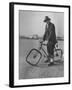 Eccentric Square-Wheeled Bicycle-Wallace Kirkland-Framed Photographic Print