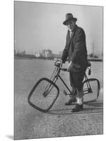 Eccentric Square-Wheeled Bicycle-Wallace Kirkland-Mounted Photographic Print