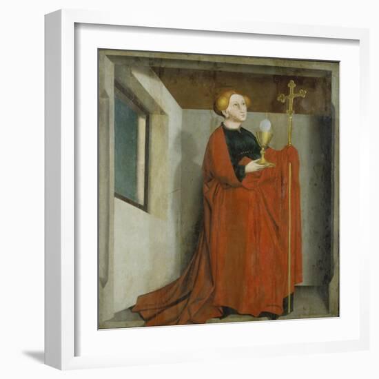 Ecclesia (Heilsspiegelaltar, Exterior Wing), C. 1435-Konrad Witz-Framed Giclee Print