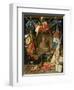 Ecclesia Surrounded by Symbols of Vanity (On Copper)-Jan van Kessel-Framed Giclee Print