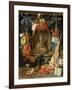 Ecclesia Surrounded by Symbols of Vanity (On Copper)-Jan van Kessel-Framed Giclee Print