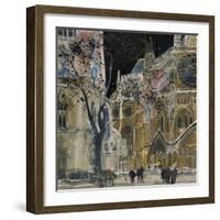 Ecclesiastical Icon, Westminster Abbey, London-Susan Brown-Framed Giclee Print