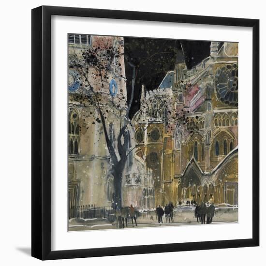 Ecclesiastical Icon, Westminster Abbey, London-Susan Brown-Framed Giclee Print