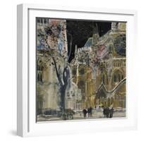 Ecclesiastical Icon, Westminster Abbey, London-Susan Brown-Framed Giclee Print