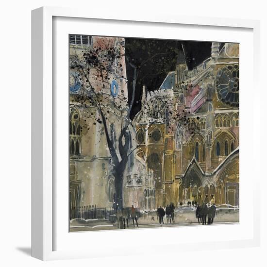 Ecclesiastical Icon, Westminster Abbey, London-Susan Brown-Framed Giclee Print