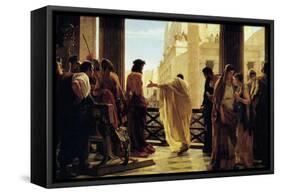 Ecco Homo-Antonio Ciseri-Framed Stretched Canvas