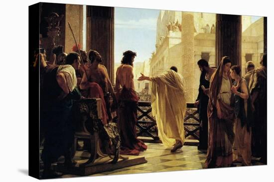 Ecco Homo-Antonio Ciseri-Stretched Canvas