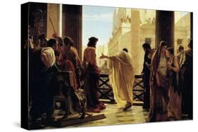 Ecco Homo-Antonio Ciseri-Stretched Canvas