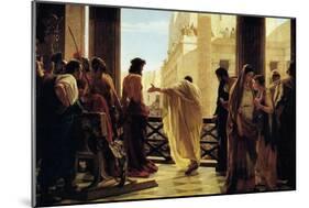 Ecco Homo-Antonio Ciseri-Mounted Art Print