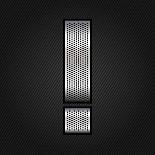 Number Metal Chrome Ribbon - 8 - Eight-Ecelop-Art Print