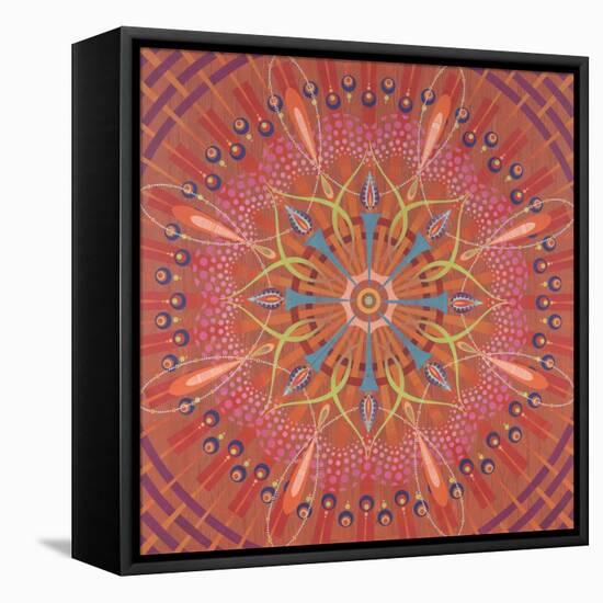 echinoculus-Rex Ray-Framed Stretched Canvas