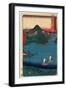 Echizen-Utagawa Hiroshige-Framed Giclee Print