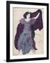 'Echo Abandonée', 1922, (1923)-Leon Bakst-Framed Giclee Print