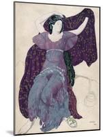 'Echo Abandonée', 1922, (1923)-Leon Bakst-Mounted Giclee Print