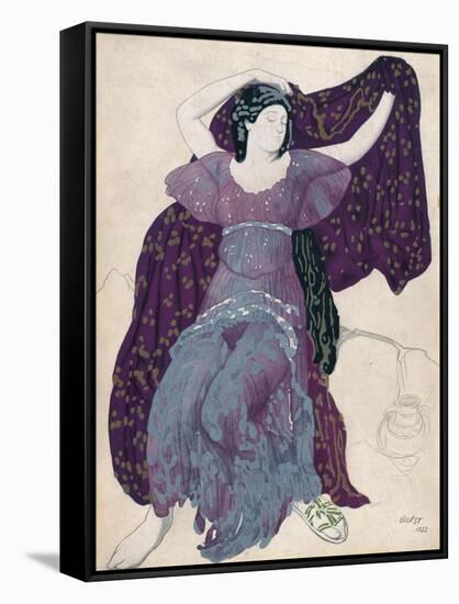 'Echo Abandonée', 1922, (1923)-Leon Bakst-Framed Stretched Canvas