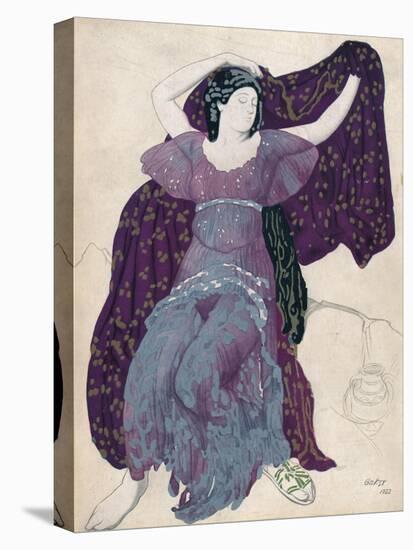 'Echo Abandonée', 1922, (1923)-Leon Bakst-Stretched Canvas