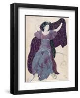 'Echo Abandonée', 1922, (1923)-Leon Bakst-Framed Giclee Print