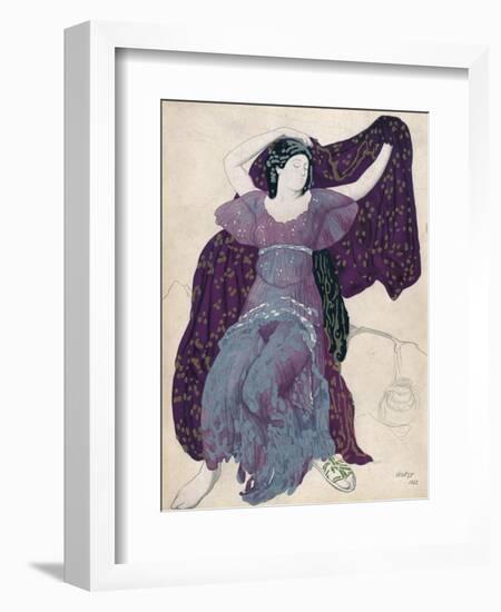 'Echo Abandonée', 1922, (1923)-Leon Bakst-Framed Giclee Print