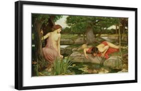 Echo and Narcissus, 1903-John William Waterhouse-Framed Giclee Print