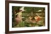 Echo and Narcissus, 1903-John William Waterhouse-Framed Giclee Print