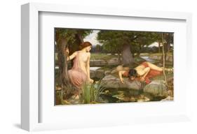 Echo and Narcissus, 1903-J^W^ Waterhouse-Framed Art Print