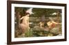 Echo and Narcissus, 1903-J^W^ Waterhouse-Framed Art Print