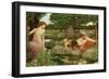 Echo and Narcissus, 1903-John William Waterhouse-Framed Premium Giclee Print