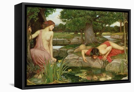 Echo and Narcissus, 1903-John William Waterhouse-Framed Stretched Canvas