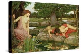 Echo and Narcissus, 1903-John William Waterhouse-Stretched Canvas