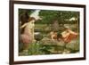 Echo and Narcissus, 1903-John William Waterhouse-Framed Giclee Print