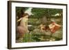 Echo and Narcissus, 1903-John William Waterhouse-Framed Giclee Print