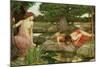 Echo and Narcissus, 1903-John William Waterhouse-Mounted Giclee Print