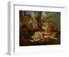 Echo and Narcissus or the Death of Narcissus-Nicolas Poussin-Framed Giclee Print