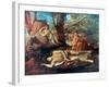 Echo And Narcissus-Nicolas Poussin-Framed Giclee Print