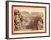 Echo Canyon. Looking Through Sioux Pass. on F.E. and M.V. Ry., Hot Springs, S.D-John C. H. Grabill-Framed Giclee Print