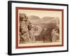 Echo Canyon. Looking Through Sioux Pass. on F.E. and M.V. Ry., Hot Springs, S.D-John C. H. Grabill-Framed Giclee Print