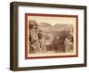 Echo Canyon. Looking Through Sioux Pass. on F.E. and M.V. Ry., Hot Springs, S.D-John C. H. Grabill-Framed Giclee Print