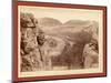 Echo Canyon. Looking Through Sioux Pass. on F.E. and M.V. Ry., Hot Springs, S.D-John C. H. Grabill-Mounted Giclee Print