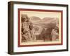 Echo Canyon. Looking Through Sioux Pass. on F.E. and M.V. Ry., Hot Springs, S.D-John C. H. Grabill-Framed Giclee Print