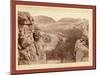 Echo Canyon. Looking Through Sioux Pass. on F.E. and M.V. Ry., Hot Springs, S.D-John C. H. Grabill-Mounted Giclee Print