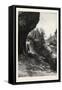 Echo Cave, Irvine River, Canada, Nineteenth Century-null-Framed Stretched Canvas