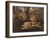 Echo et Narcisse-Nicolas Poussin-Framed Giclee Print