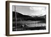 Echo Lake, Colorado, View of the Range from the Lake-Lantern Press-Framed Art Print