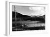 Echo Lake, Colorado, View of the Range from the Lake-Lantern Press-Framed Art Print