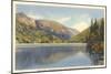 Echo Lake, Franconia Notch, New Hampshire-null-Mounted Art Print