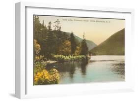 Echo Lake, Franconia Notch, New Hampshire-null-Framed Art Print