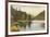 Echo Lake, Franconia Notch, New Hampshire-null-Framed Premium Giclee Print