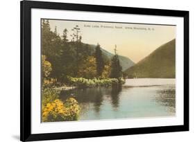 Echo Lake, Franconia Notch, New Hampshire-null-Framed Premium Giclee Print