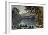 Echo Lake White Mountains-Currier & Ives-Framed Giclee Print